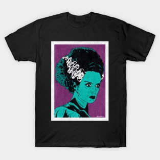 BRIDE OF FRANKENSTEIN (Pop Art) T-Shirt